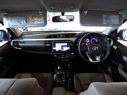 Trunk view of Nissan Almera