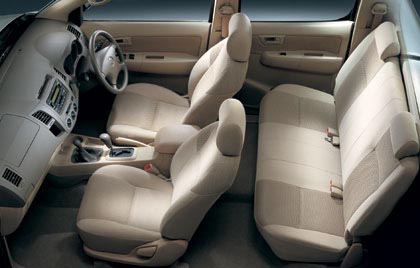 Trunk view of Nissan Almera